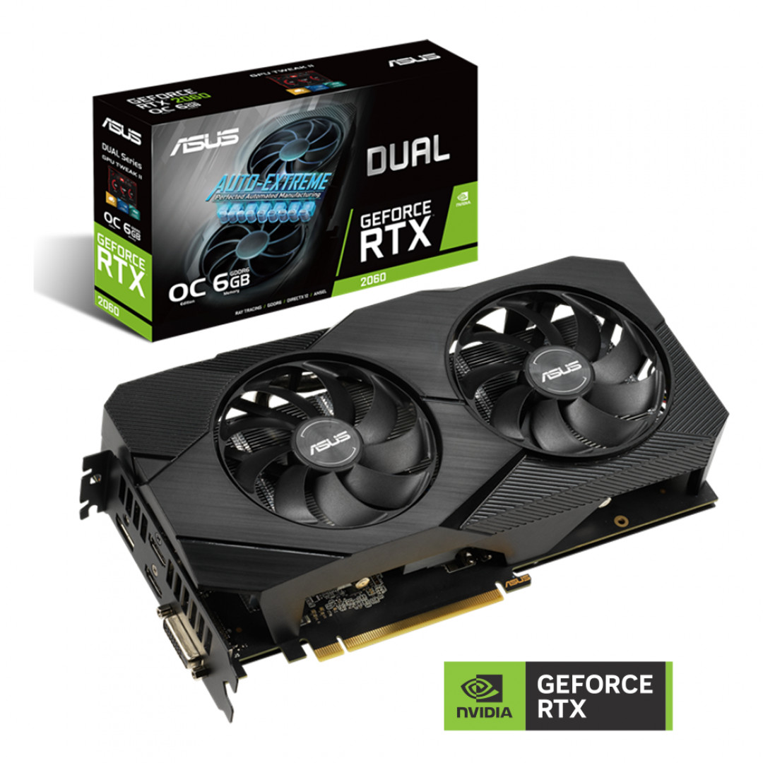 ASUS Dual GeForce RTX 2060 OC edición EVO 6GB