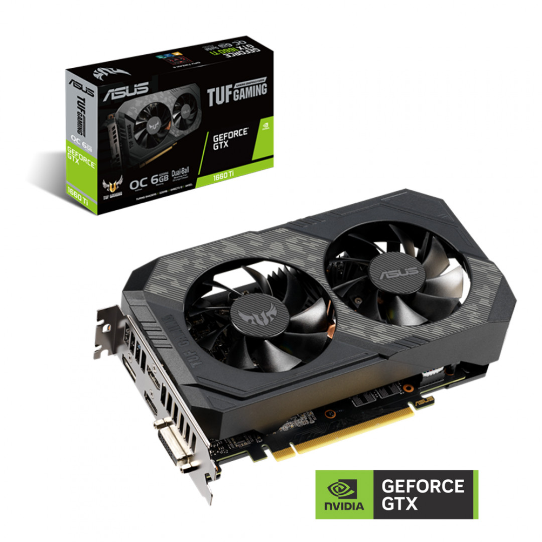 ASUS TUF GeForce GTX 1660 Ti OC edition 6GB