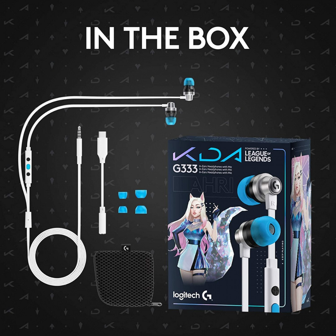 Audifonos Logitech G333 LEAGUE OF LEGENDS