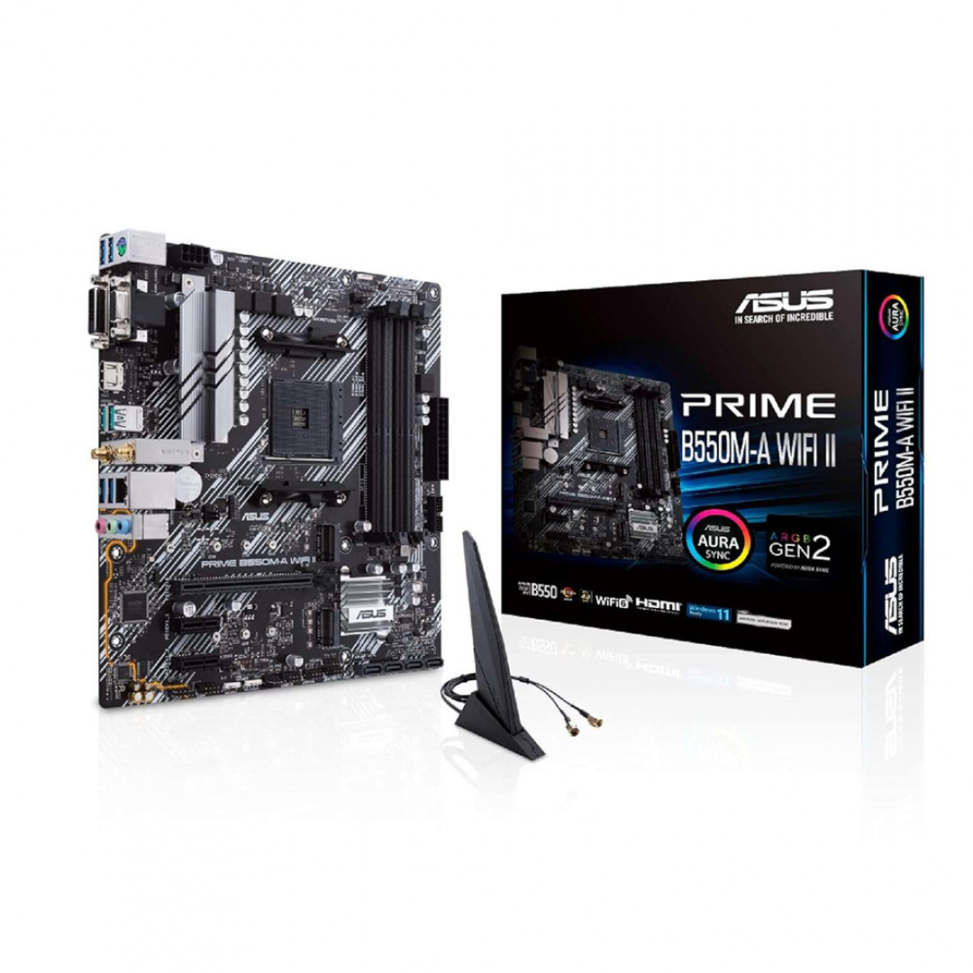 Board Asus Prime B550M-A Wi-Fi Aura AM4