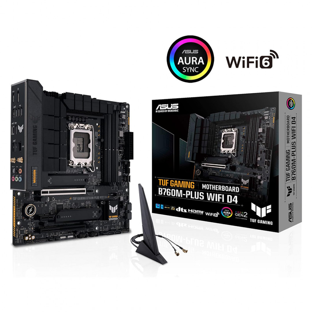 Board Asus TUF Gaming B760 Gaming Plus Wi-Fi 13GEN