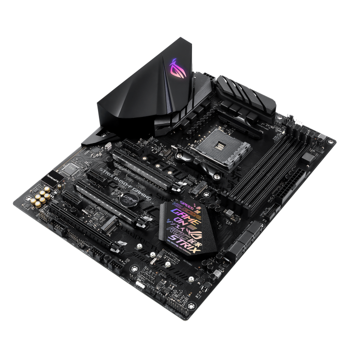 tarjeta madre rog strix b450 f