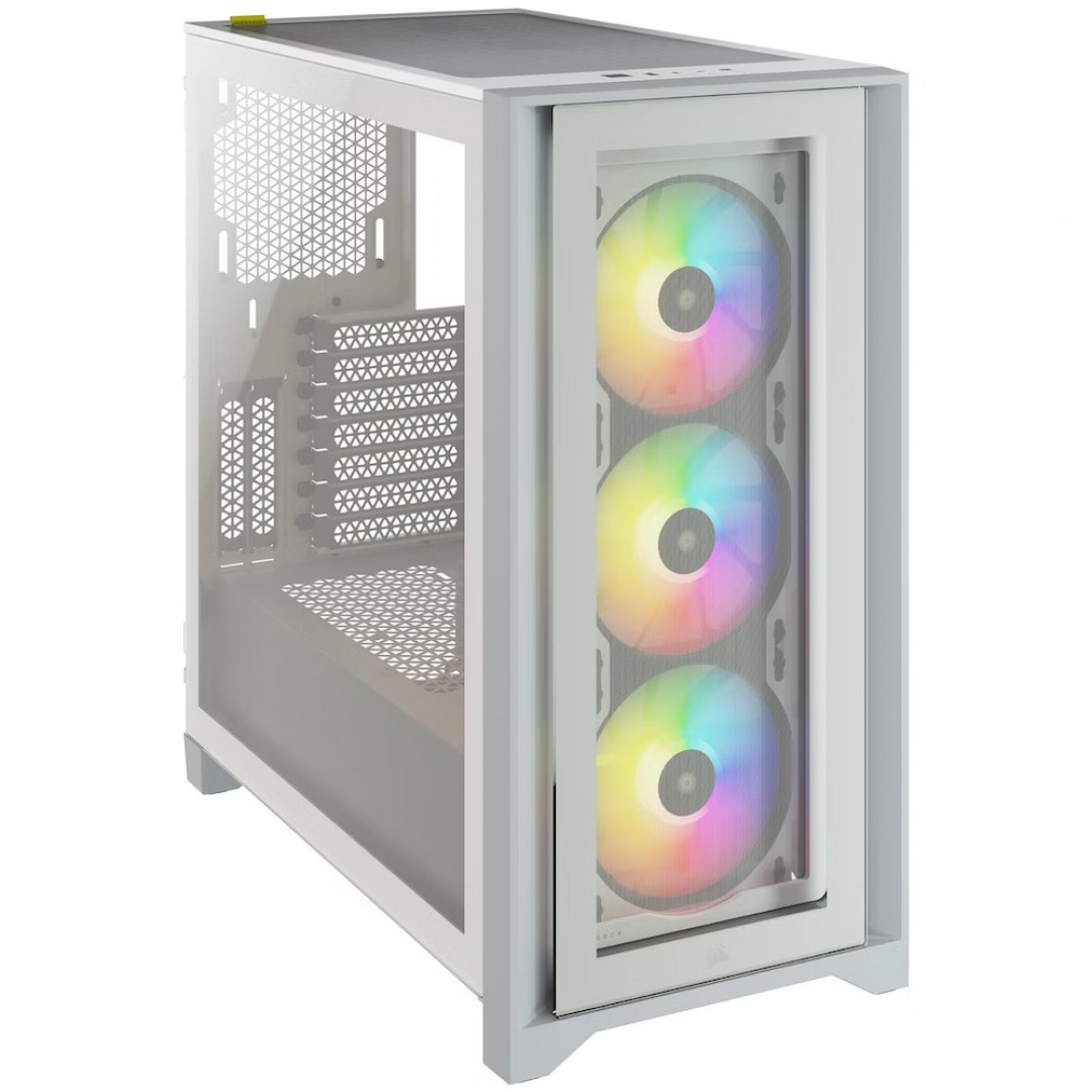 CASE CORSAIR ICUE 4000X BLANCO