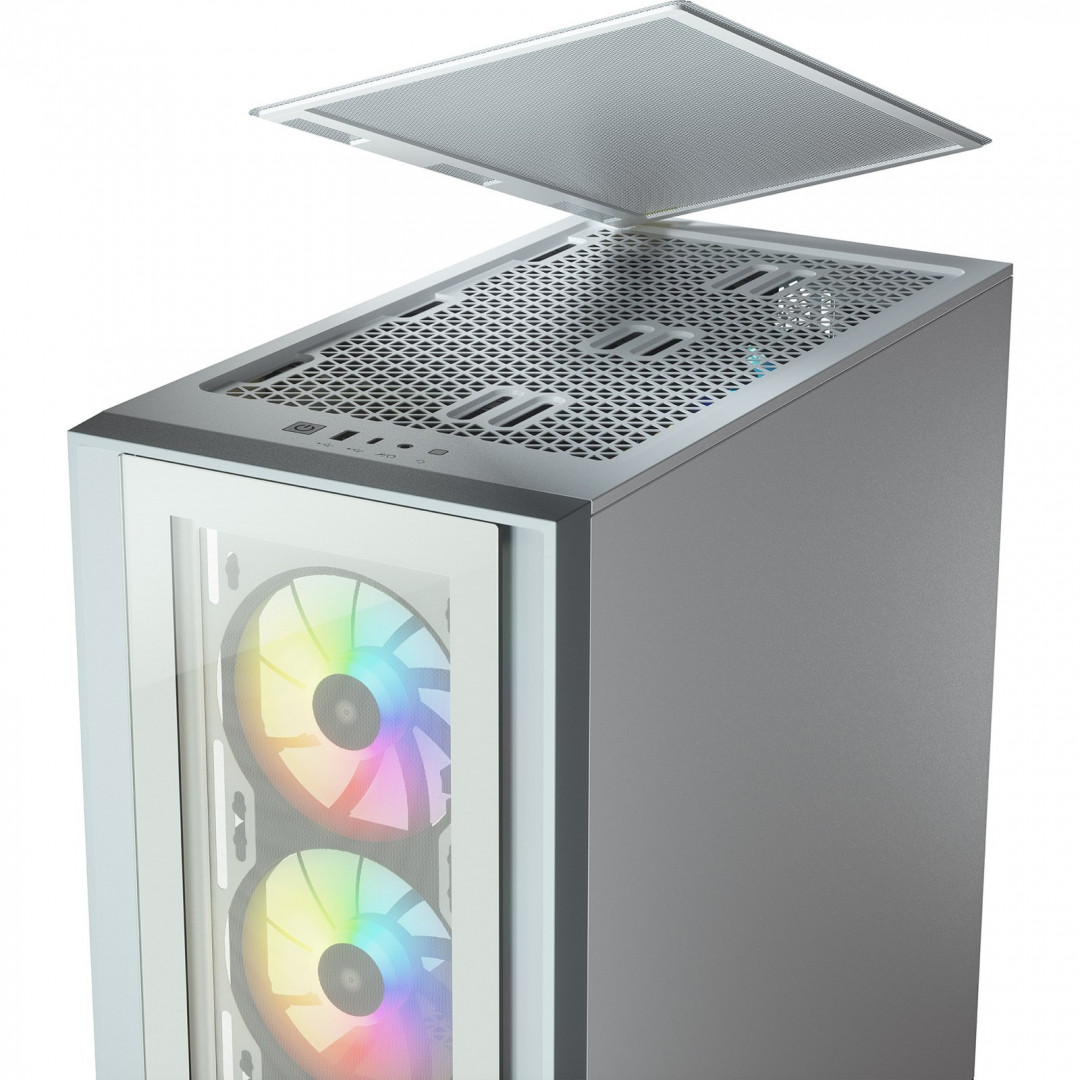 CASE CORSAIR ICUE 4000X BLANCO