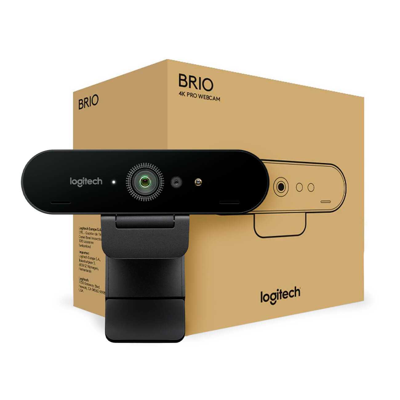 Cámara Web Logitech Brio 4K