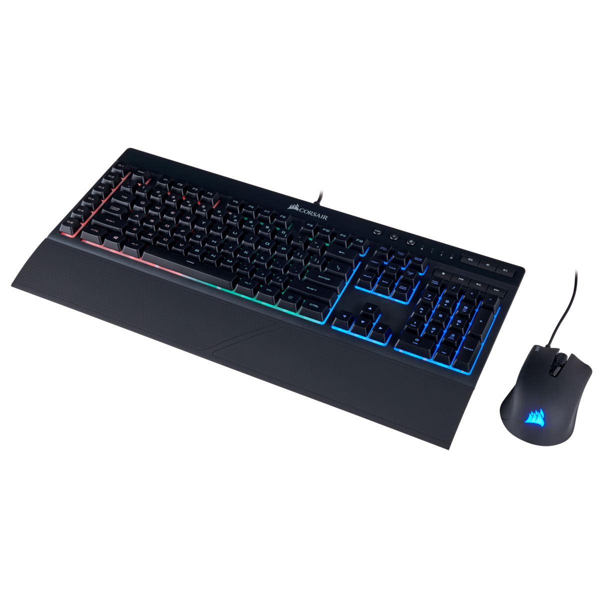 Combo Teclado y Mouse K55 + HARPOON RGB Corsair