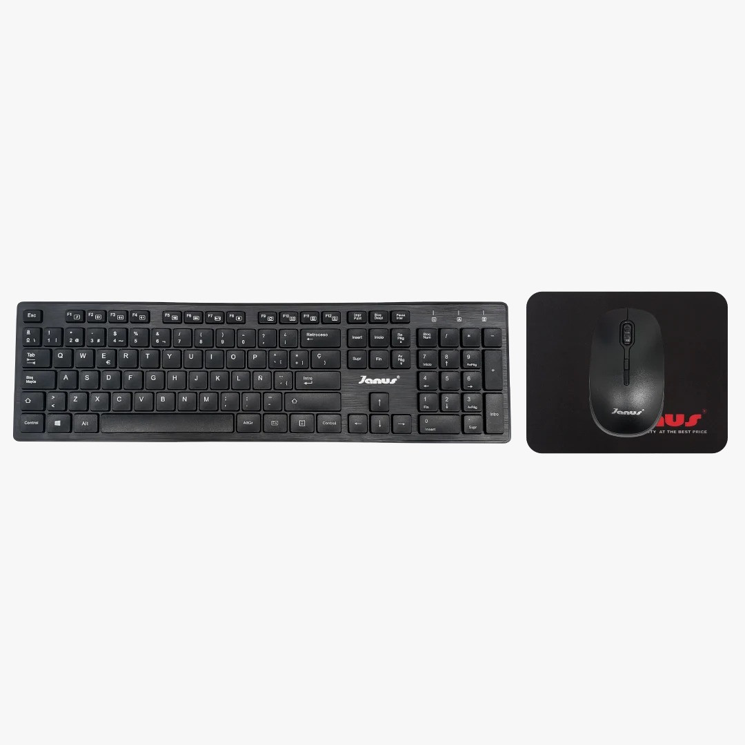 Combo teclado y mouse inalámbrico Janus