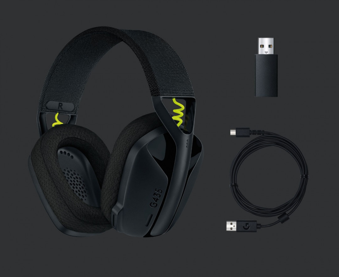 DIADEMA G435 LOGITECH WIRELESS BLACK