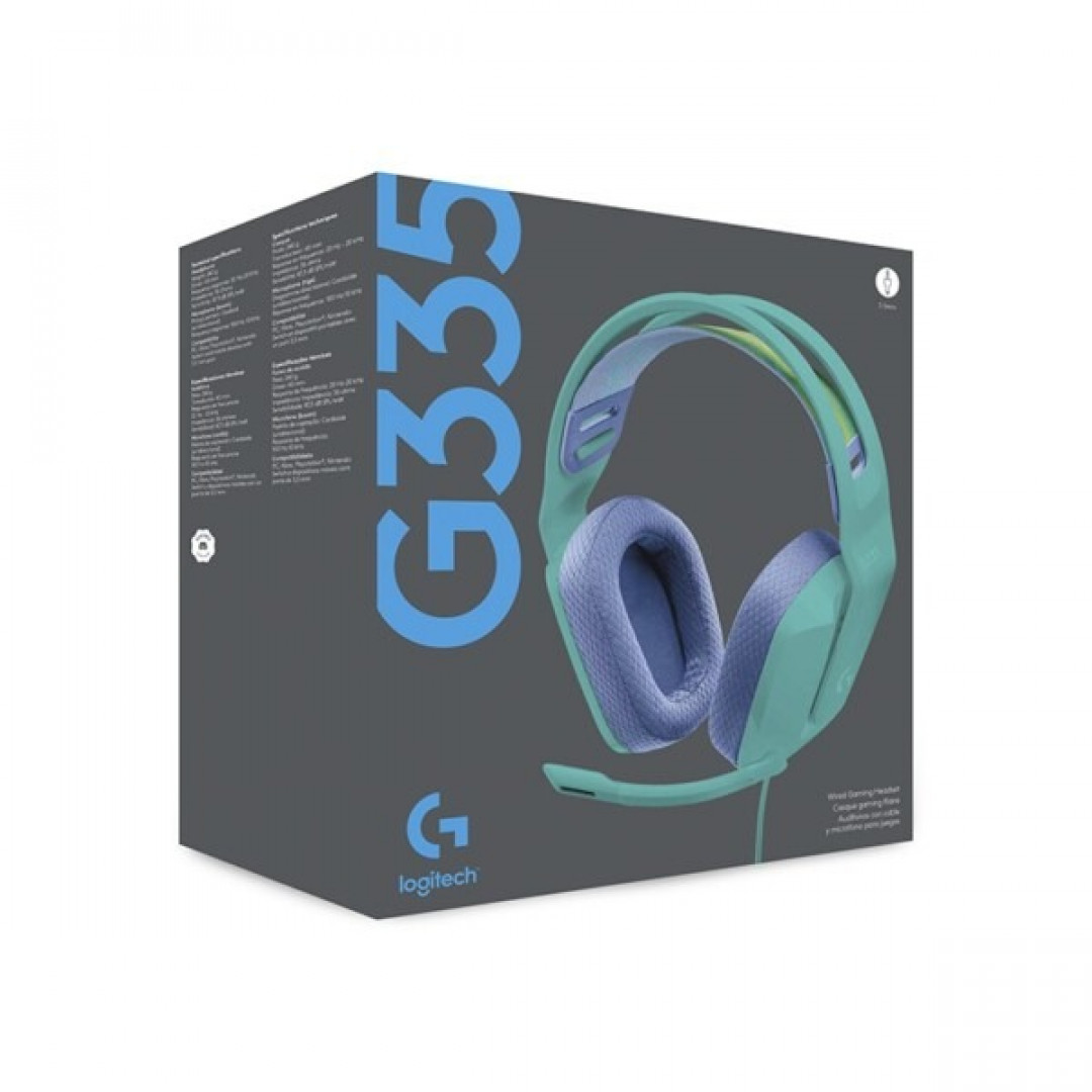 DIADEMA LOGITECH G335 WIRED GAMING HEADSET AZUL