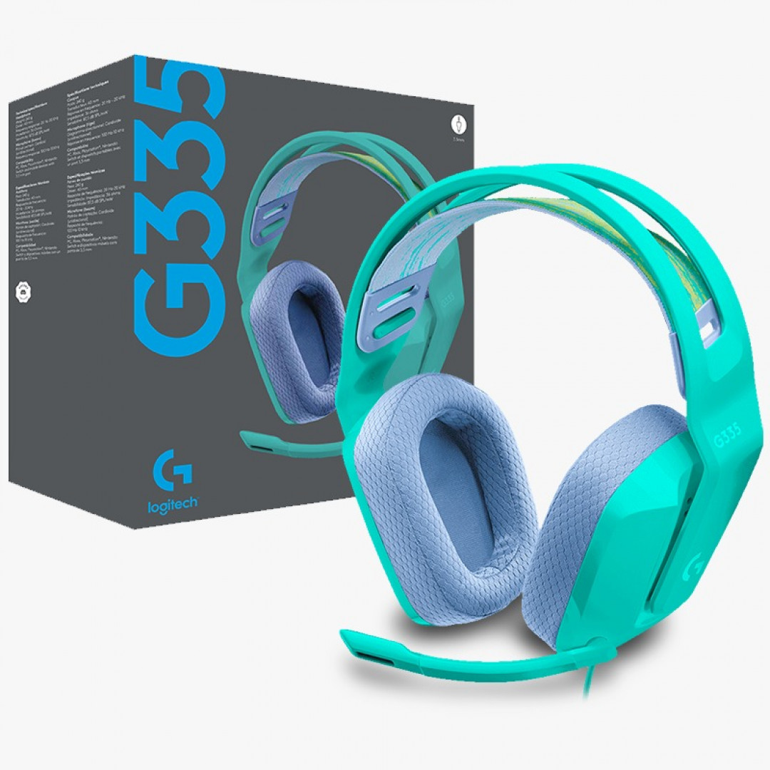 DIADEMA LOGITECH G335 WIRED GAMING HEADSET AZUL