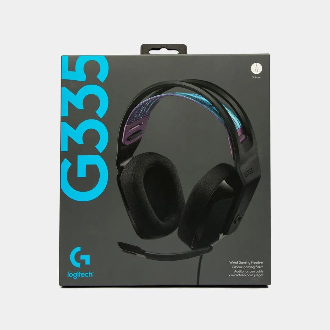 Diadema alambrica Logitech G335 negra