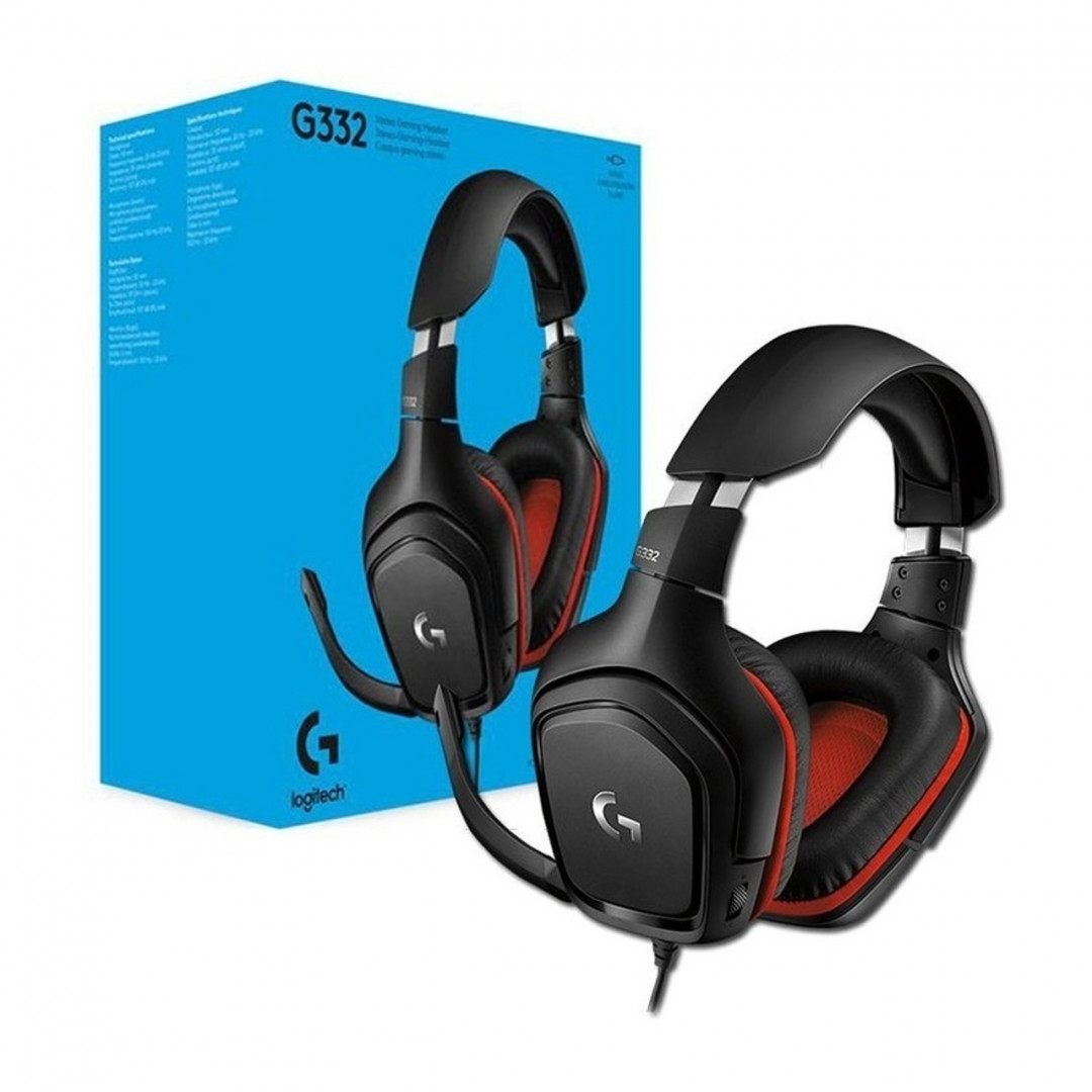 Diadema alámbrica G332 Logitech gaming plug 3.5