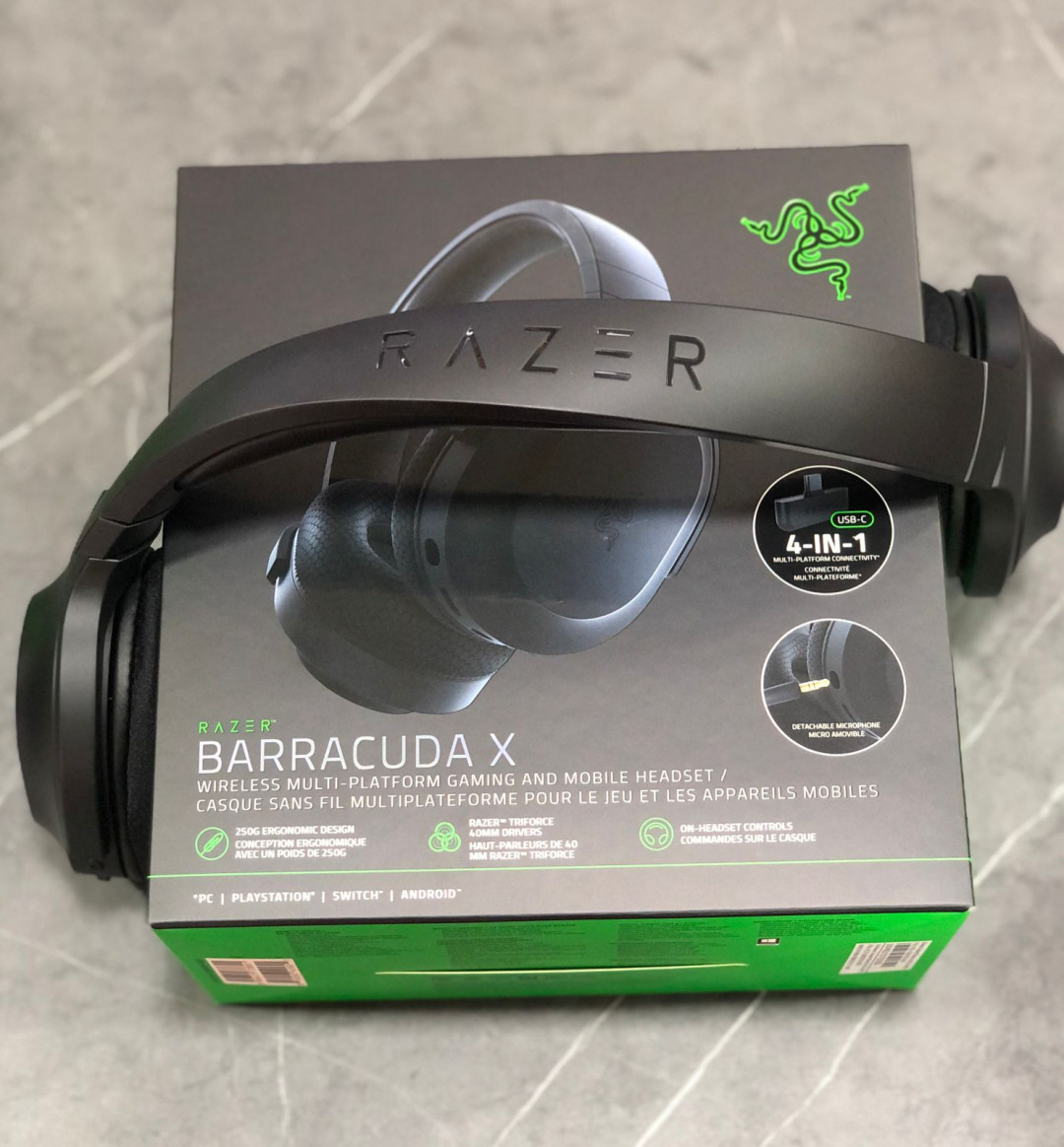 Diadema inalámbrica RAZER BARRACUDA X