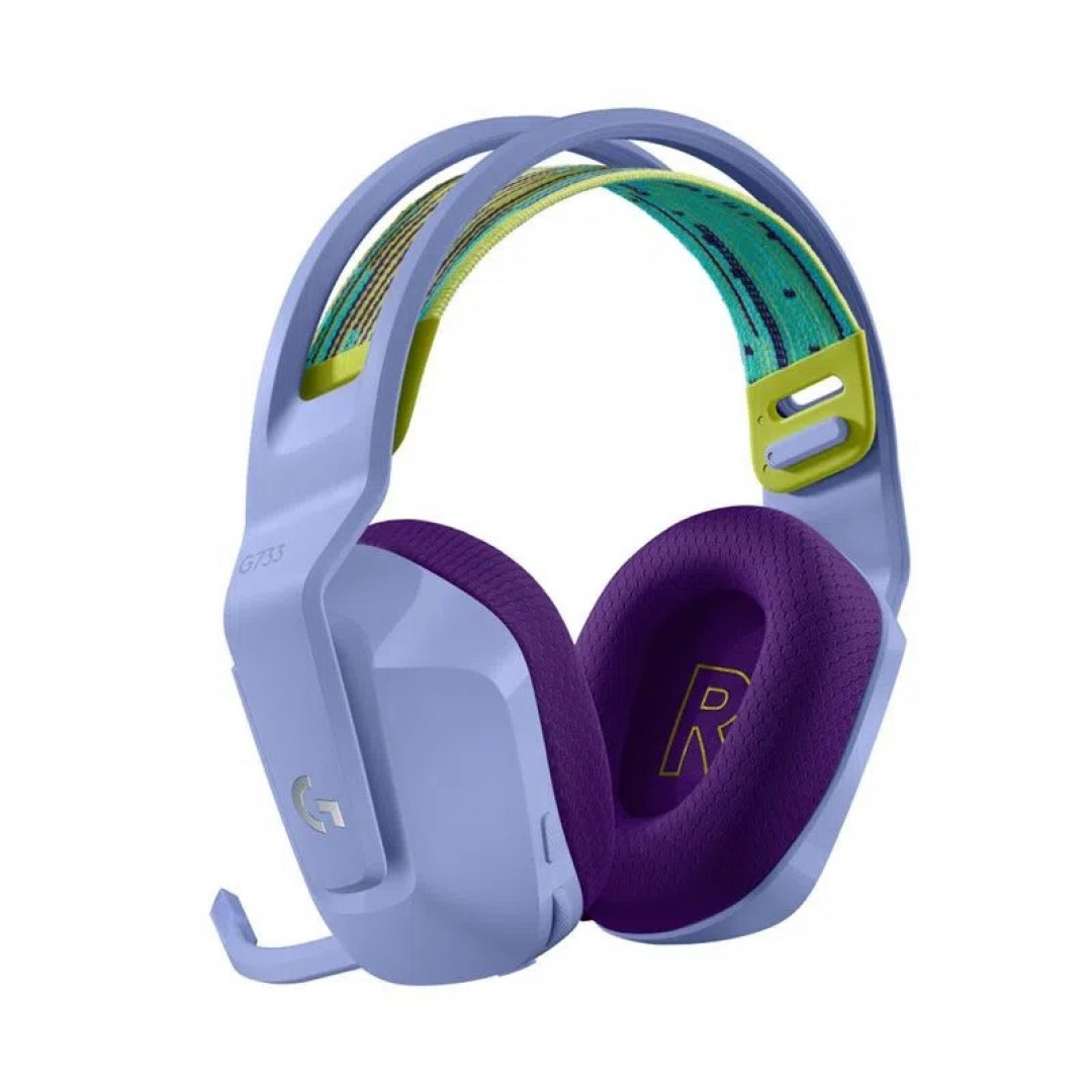 Diadema inalambrica logitech g733 lila