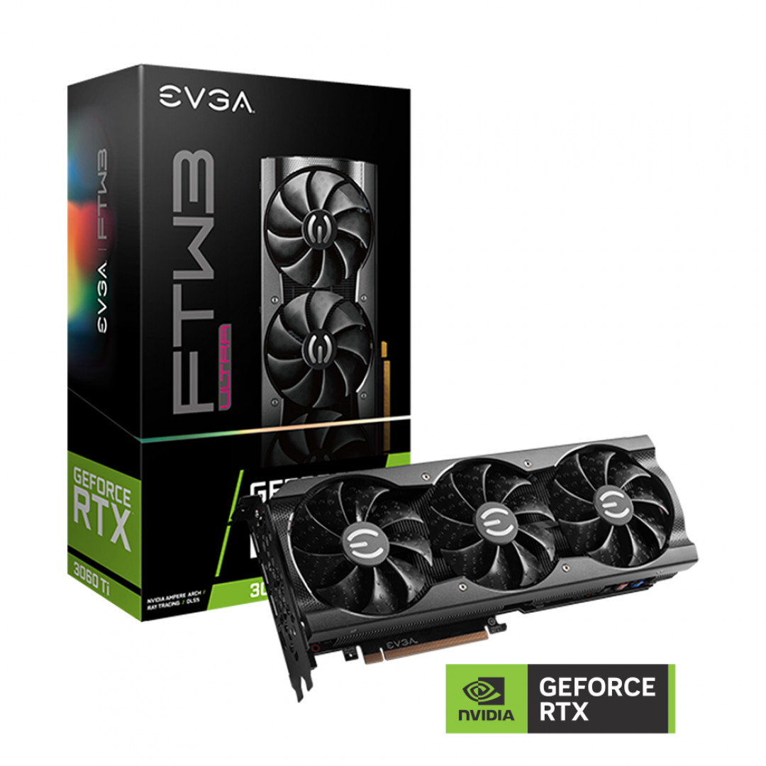 EVGA GeForce RTX 3060 Ti FTW3 ULTRA GAMING 8GB