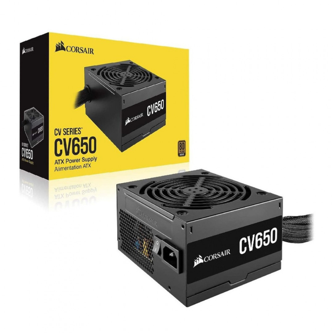 Fuente Corsair CV650W 80 Plus Bronze