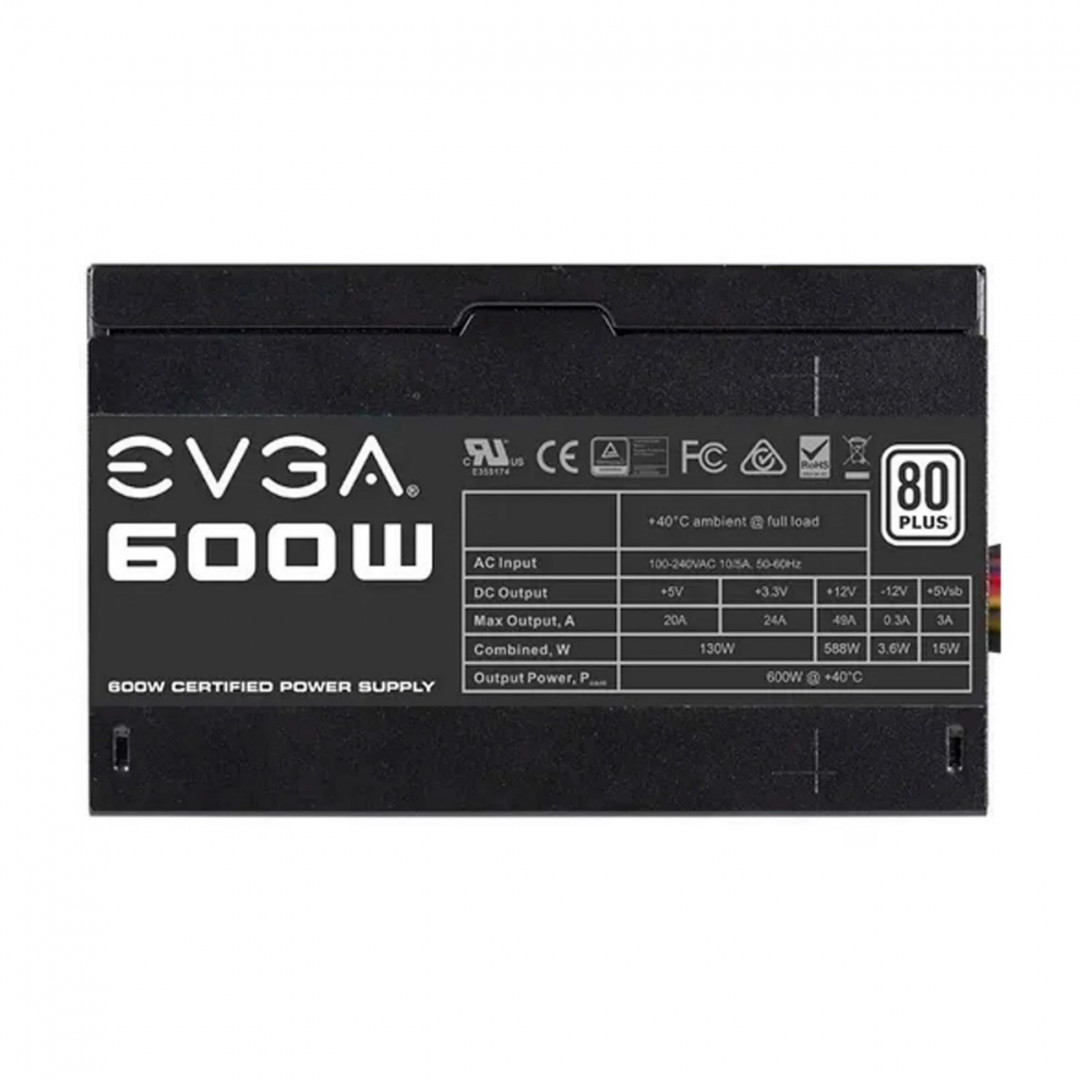 Fuente de poder  EVGA 600 WHITE