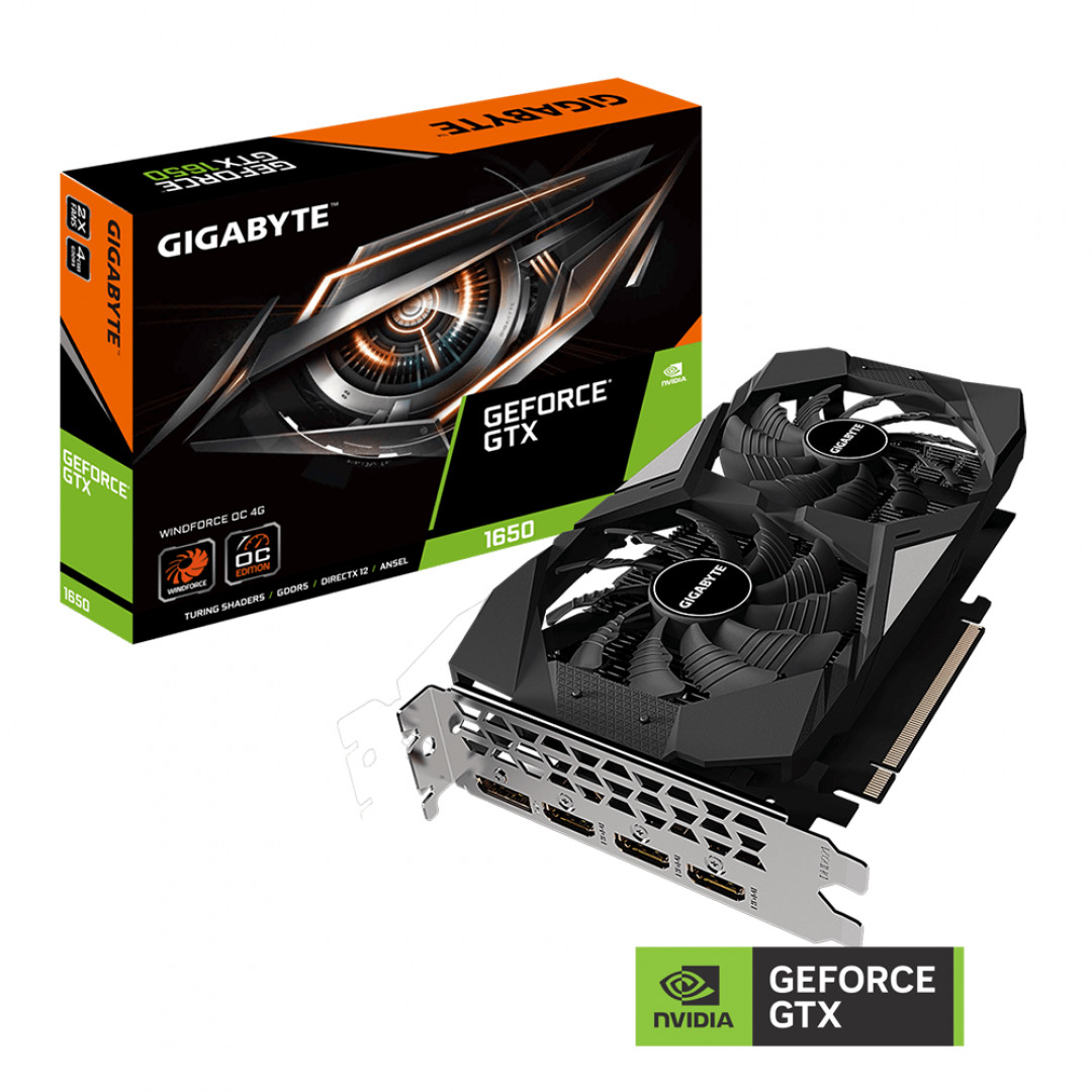 Gigabyte GeForce GTX 1650 WINDFORCE OC 4G