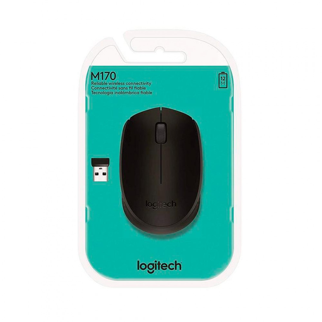 MOUSE LOGITECH M170 INALAMBRICO NEGRO