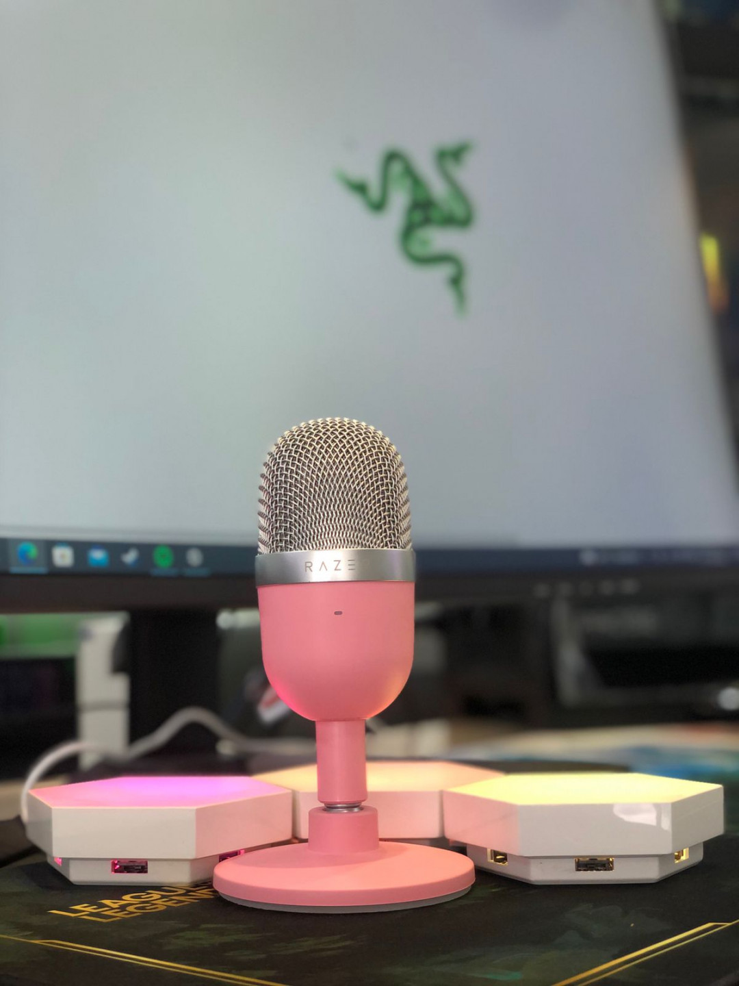 Micrófono Gamer Razer Seiren Mini Condensador Supercardioide