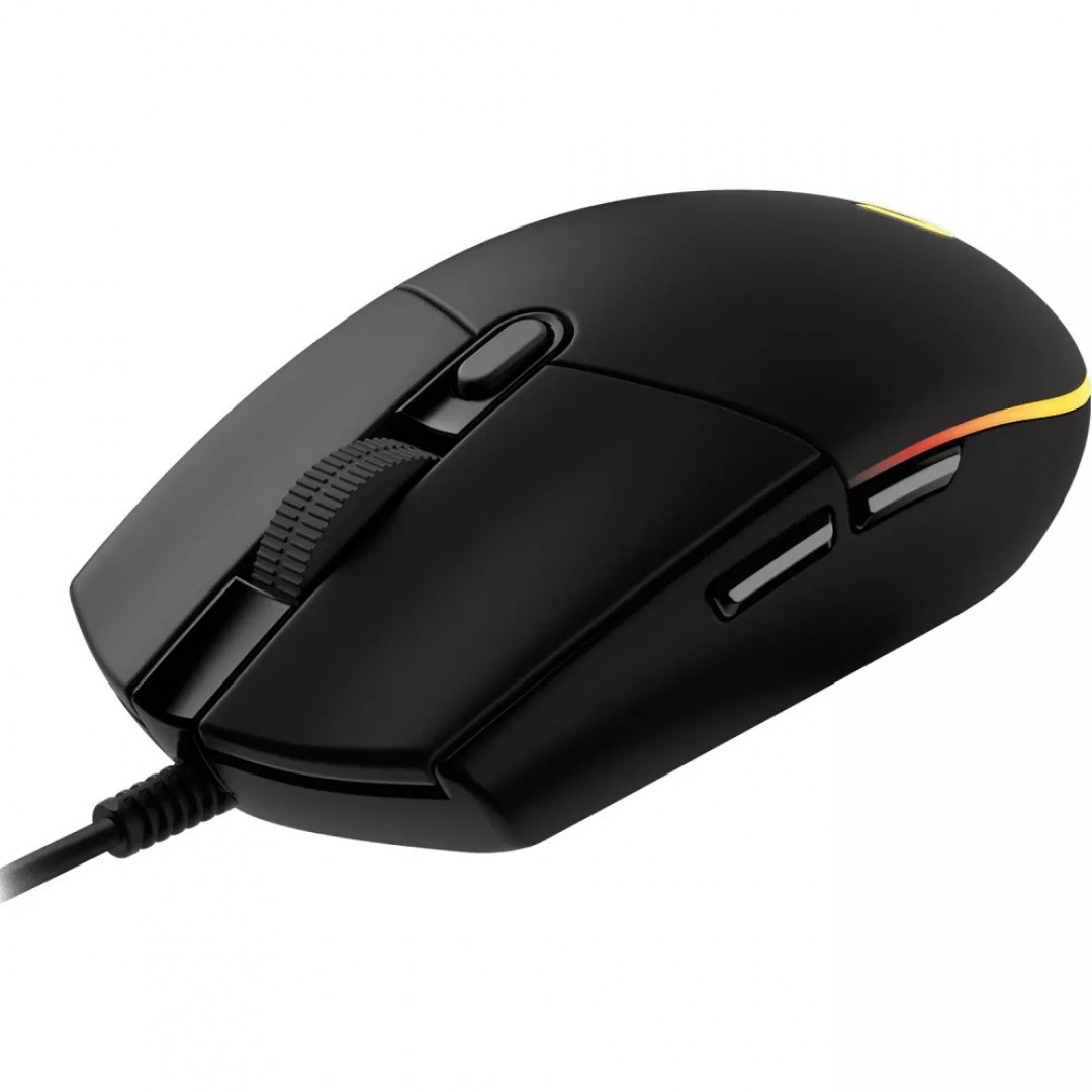 Mouse alámbrico Logitech  G203 Negro