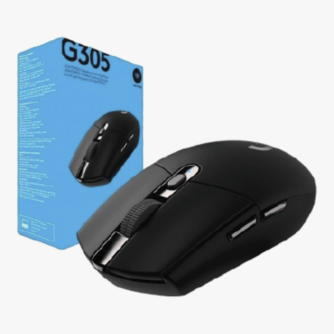 Mouse inalámbrico G305 LIGHTSPEED Logitech negro