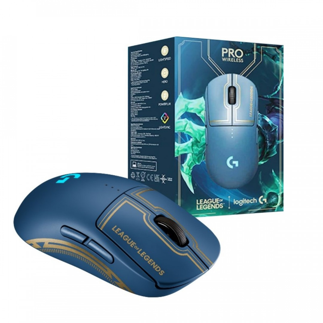 Mouse inalámbrico GPRO WIRELESS with HERO 25KM LEAGUE OF LEGENDS