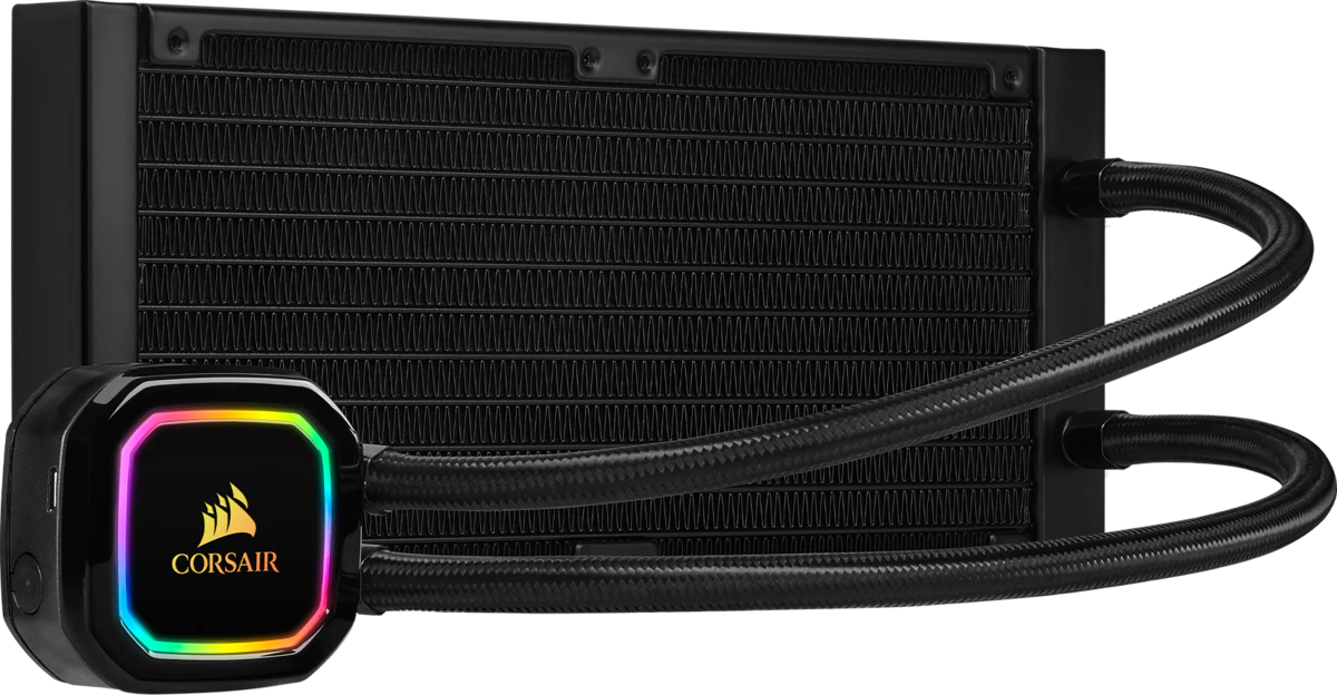 Refrigeración líquida de CPU iCUE H100i RGB PRO XT Corsair