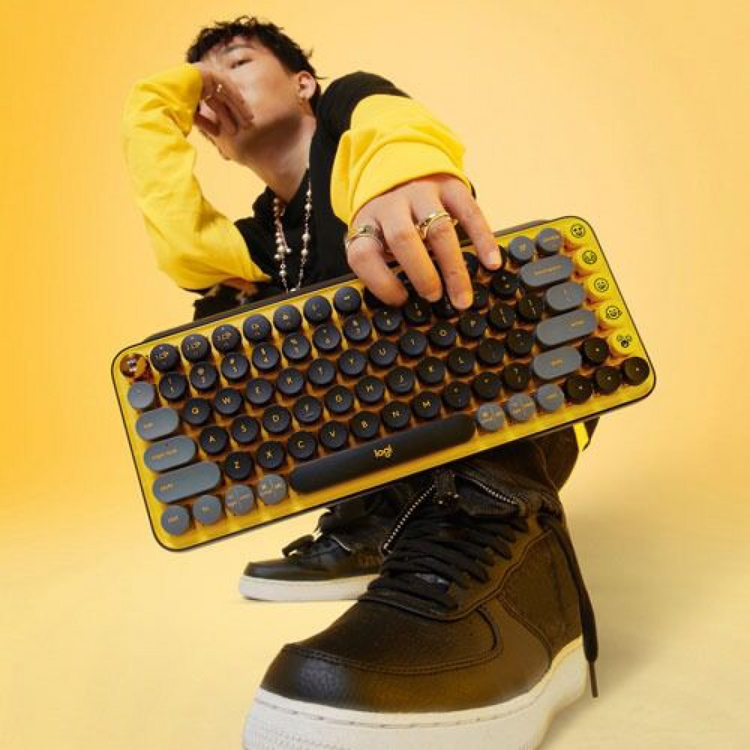 Teclado Logitech POP Keys Amarillo