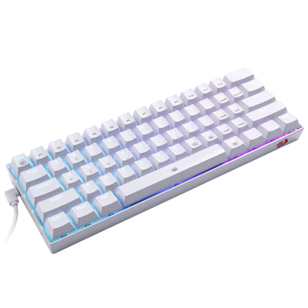 Teclado Mecánico DRAGONBORN K630 Redragon White